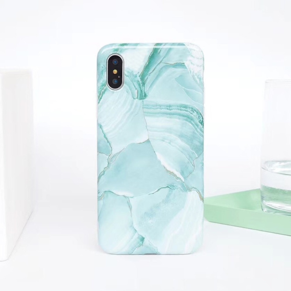 NEW iPhone X/XS/7/8/Plus Graffiti Marble Case - Picture 4 of 6